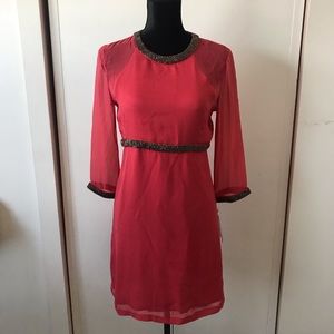 French connection silk dress